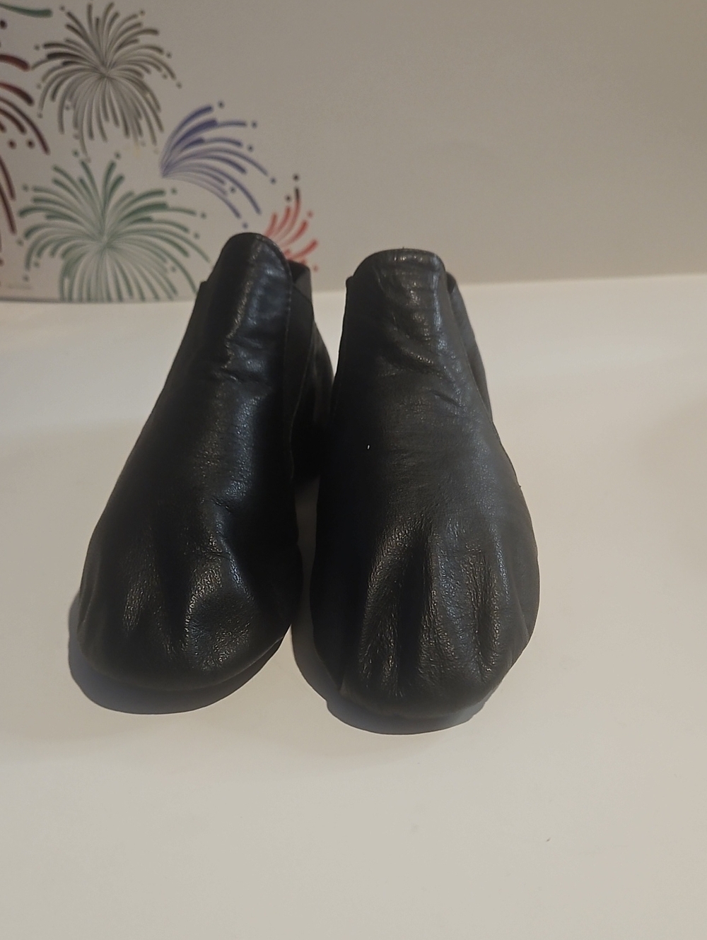 Capezio Black Slip-On Dance Flats